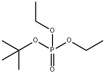 Phosphoric acid, 1,1-dimethylethyl diethyl ester 结构式