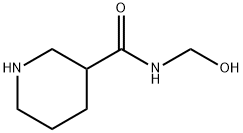 3-Piperidinecarboxamide,N-(hydroxymethyl)-(9CI) 结构式