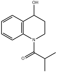 1-(4-羟基-3,4-二氢喹啉-1(2H)-基)-2-甲基丙烷-1-酮 结构式