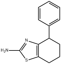 2-Benzothiazolamine, 4,5,6,7-tetrahydro-4-phenyl- 结构式