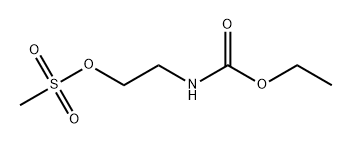 Carbamic acid, [2-[(methylsulfonyl)oxy]ethyl]-, ethyl ester (9CI) 结构式