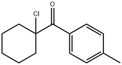 Methanone, (1-chlorocyclohexyl)(4-methylphenyl)- 结构式
