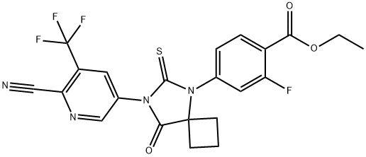阿帕鲁胺杂质61 结构式
