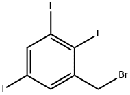 1-(溴甲基)-2,3,5-三碘苯 结构式