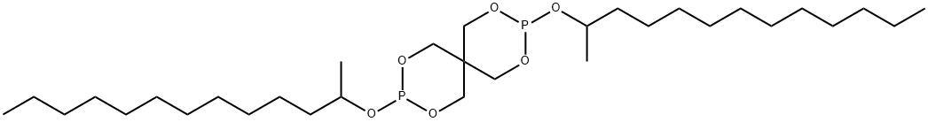 二亚磷酸季戊四醇二异十三醇酯 结构式