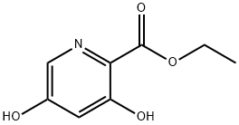 3,5-二羟基吡啶甲酸乙酯 结构式