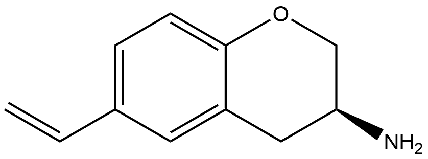 (S)-6-vinylchroman-3-amine 结构式