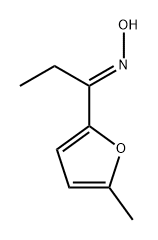 1-Propanone, 1-(5-methyl-2-furanyl)-, oxime, (E)- (9CI) 结构式