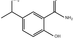 5-(1-aminoethyl)-2-hydroxybenzamide
hydrochloride 结构式