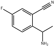 2-(1-氨乙基)-5-氟苯腈 结构式