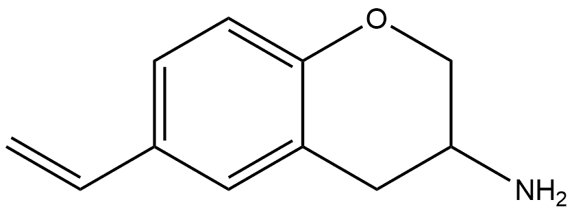 6-vinylchroman-3-amine 结构式