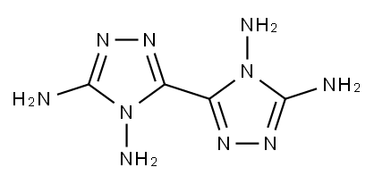 4,4',5,5'-四氨基-3,3'-联三唑 结构式