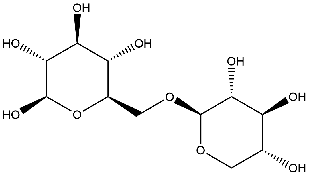 β-primeverose 结构式