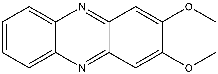 2,3-dimethoxyphenazine 结构式