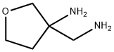 3-Furanmethanamine, 3-aminotetrahydro- 结构式