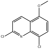 2,8-dichloro-5-methoxyquinoline 结构式