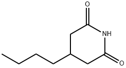 4-butylpiperidine-2,6-dione 结构式