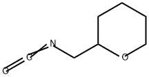 2-(isocyanatomethyl)oxane 结构式