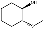 (1R,2R)-2-(甲硫基)环己烷-1-醇 结构式