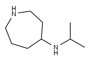 N-(丙-2-基)氮杂环庚烷-4-胺 结构式