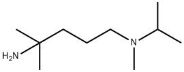 N1-异丙基-N1,4-二甲基戊烷-1,4-二胺 结构式