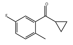 Methanone, cyclopropyl(5-fluoro-2-methylphenyl)- 结构式
