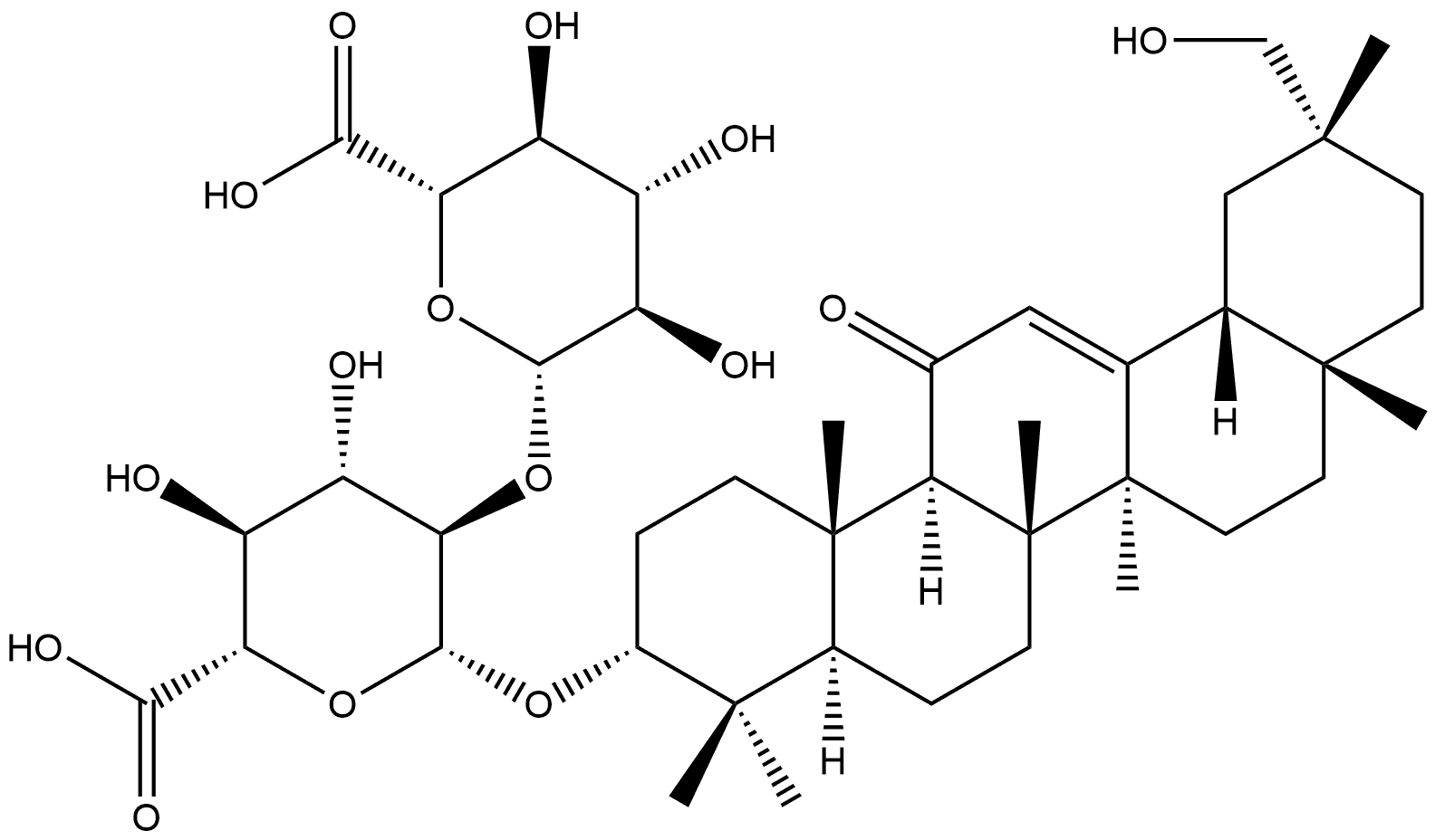 甘草酸杂质22 结构式