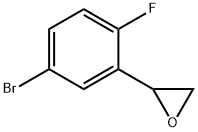 Oxirane, 2-(5-bromo-2-fluorophenyl)- 结构式
