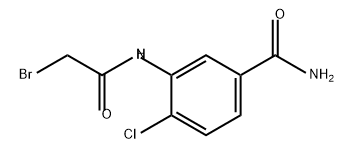 Benzamide, 3-[(2-bromoacetyl)amino]-4-chloro- 结构式