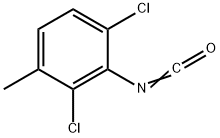 1,3-dichloro-2-isocyanato-4-methylbenzene 结构式