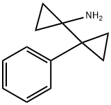 1'-苯基-[1,1'-二(环丙烷)]-1-胺 结构式