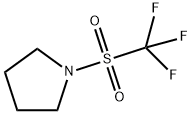 Pyrrolidine, 1-[(trifluoromethyl)sulfonyl]- 结构式