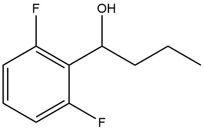 2,6-Difluoro-α-propylbenzenemethanol 结构式