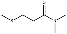 N,N-二甲基-3-(甲基硫烷基)丙酰胺 结构式