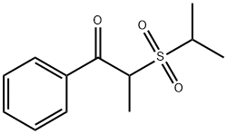 2-(异丙磺酰基)-1-苯基丙烷-1-酮 结构式
