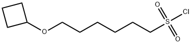 6-环丁氧基己烷-1-磺酰氯 结构式