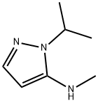 N-甲基-1-(丙烷-2-基)-1H-吡唑-5-胺 结构式