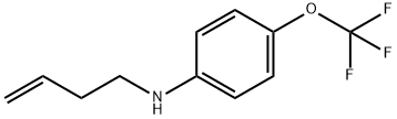 Benzenamine, N-3-buten-1-yl-4-(trifluoromethoxy)- 结构式