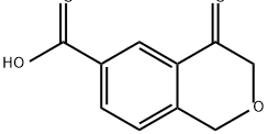 4-氧代异色满-6-羧酸 结构式