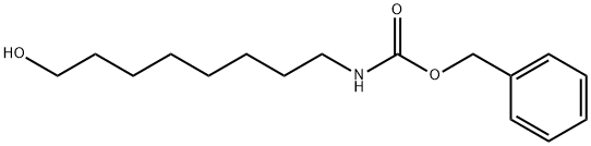 8-<(benzyloxycarbonyl)amino>octan-1-ol 结构式