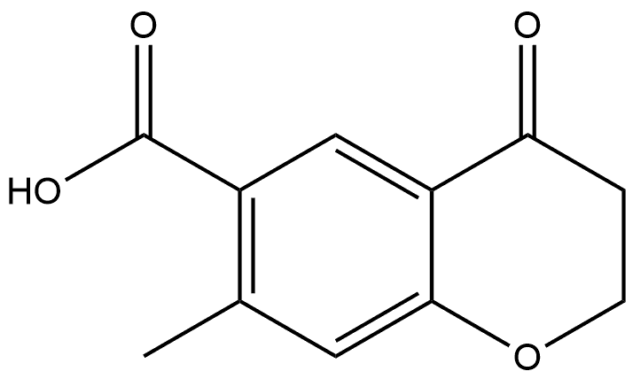 7-甲基-4-氧代吡喃-6-甲酸 结构式