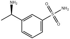 Benzenesulfonamide, 3-[(1R)-1-aminoethyl]- 结构式