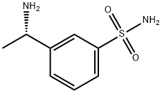 Benzenesulfonamide, 3-[(1S)-1-aminoethyl]- 结构式