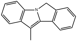 11-methyl-6H-isoindolo[2,1-a]indole 结构式