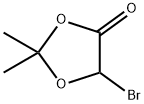 1,3-Dioxolan-4-one, 5-bromo-2,2-dimethyl- 结构式