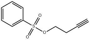 3-BUTYN-1-OL, 1-BENZENESULFONATE 结构式