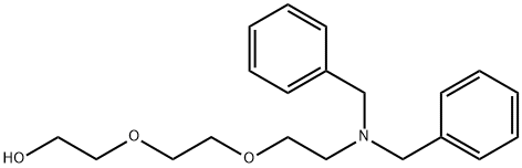 Ethanol, 2-[2-[2-[bis(phenylmethyl)amino]ethoxy]ethoxy]- 结构式