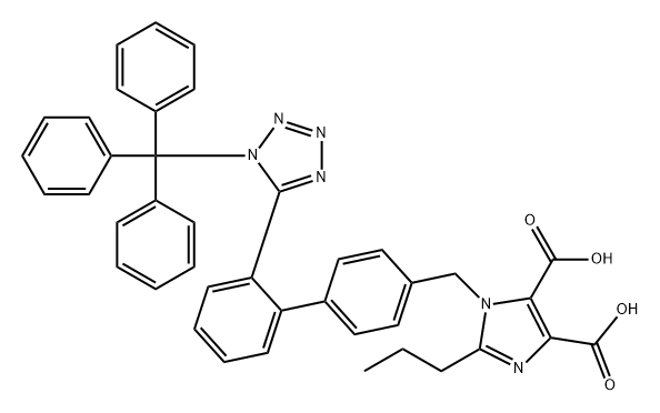 奥美沙坦酯杂质 结构式