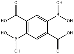 1,4-Benzenedicarboxylic acid, 2,5-diborono- 结构式