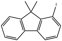 1-碘-9,9-二甲基-9H-芴 结构式